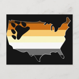 US Bear Pride Postcard