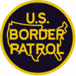 US Border Patrol Seal Standing Photo Sculpture<br><div class="desc">US Border Patrol Seal logo. Great gift for Border Patrol officer and Border Patrol veteran. Visit our store for more great gift ideas with this design or transfer it to another product of your liking.</div>