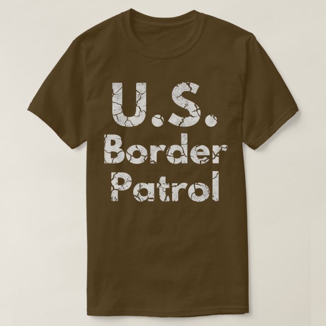 US Border Patrol T-Shirt (Design Front)