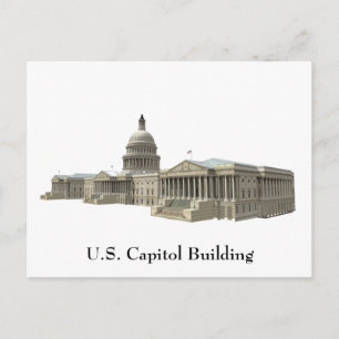 US Capital Building: Washington DC Postcard