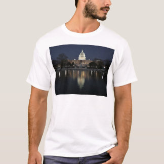 US Capitol Building Night T-Shirt