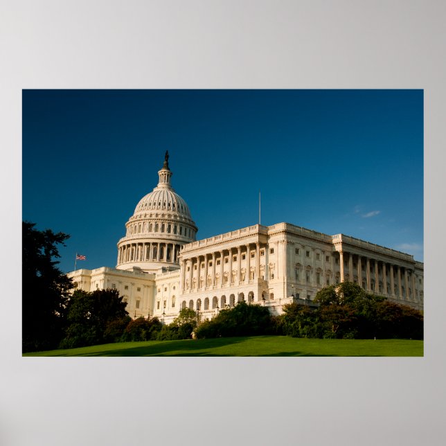 US Capitol Building Poster (Front)