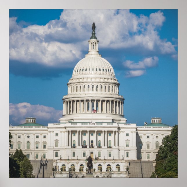 US Capitol Building Poster (Front)