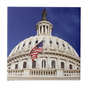 US capitol building, Washington DC Tile