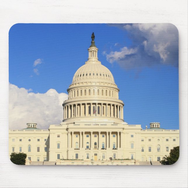 US Capitol Building, Washington DC, USA Mouse Pad (Front)