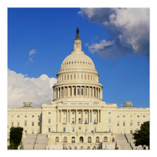 US Capitol Building, Washington DC, USA Poster