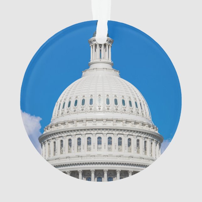 US Capitol Dome Ornament (Back)