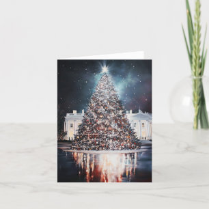 US Capitol Hill Christmas Tree Holiday Post Card