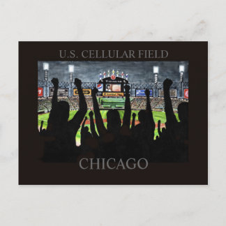 US Cellular Field Randsom Art Postcard