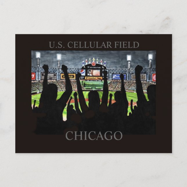 US Cellular Field Randsom Art Postcard (Front)