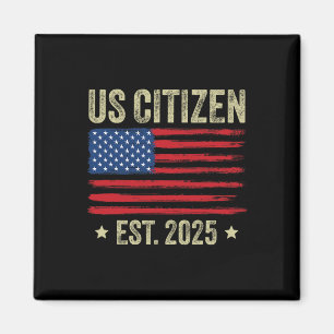 Us Citizenship Decoration American New Usa Citizen Magnet