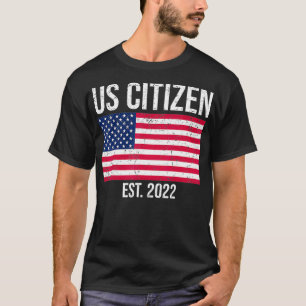 US Citizenship Decoration American New USA Citizen T-Shirt