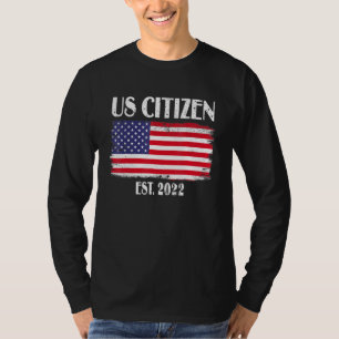Us Citizenship Decoration American New Usa Citizen T-Shirt