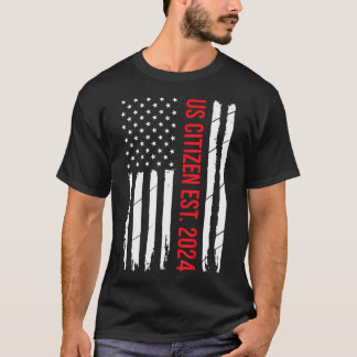 Us Citizenship Decoration American New Usa Citizen T-Shirt