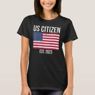 US Citizenship Decoration American New USA Citizen T-Shirt