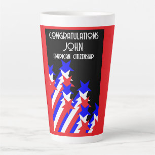 US Citizenship Granted Latte Mug