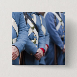 US Civil War-era Marines, military 15 Cm Square Badge