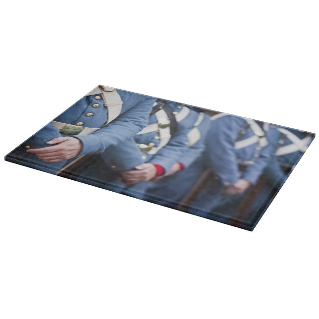 US Civil War-era Marines, military Cutting Board (Corner)