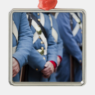 US Civil War-era Marines, military Metal Tree Decoration