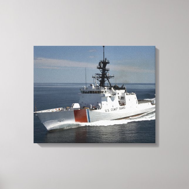 US Coast Guard Cutter Waesche 3 Canvas Print (Front)