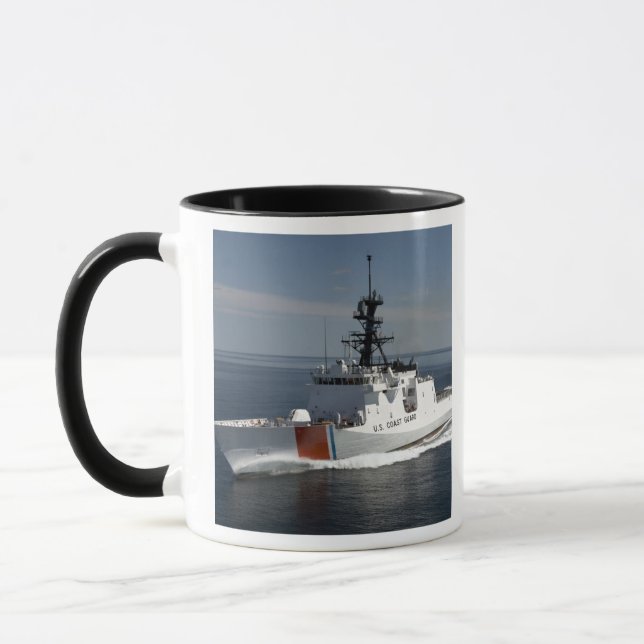 US Coast Guard Cutter Waesche 3 Mug (Left)
