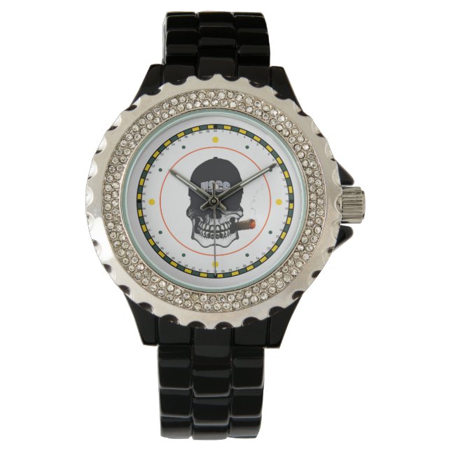 US Coast Guard Skull Shield Watch (Front)