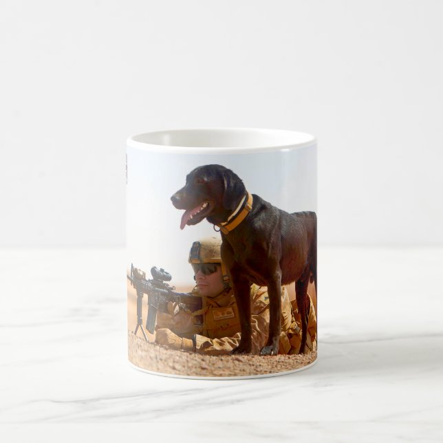 US COMBAT PERSONNEL COFFEE MUG (Center)