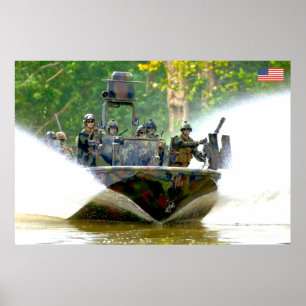 US COMBAT PERSONNEL POSTER
