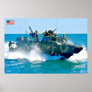 US COMBAT PERSONNEL POSTER