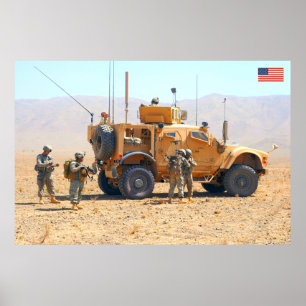 US COMBAT PERSONNEL POSTER