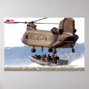 US COMBAT PERSONNEL POSTER