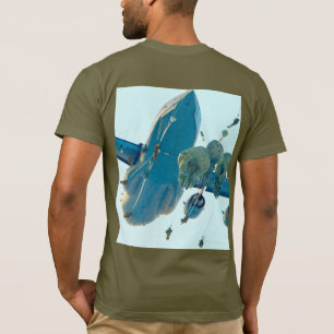 US COMBAT SQUAD - US Airborne Paratrooper T-Shirt