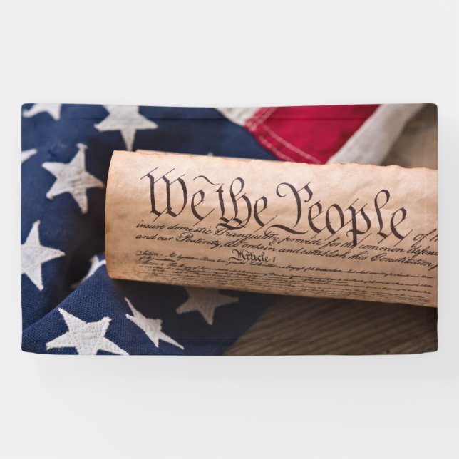 US Constitution Banner (Horizontal)