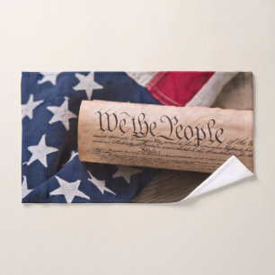 US Constitution Hand Towel