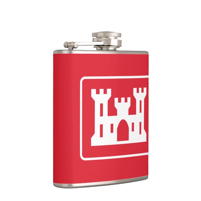 US Corps of Engineers DOD Military Hip Flask (Right)