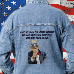 US: Countries Whose Regimes We Changed Owe Us One Denim Jacket