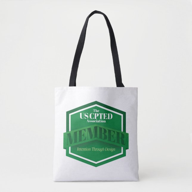 US CPTED Assocaition Member Tote Bag (Front)