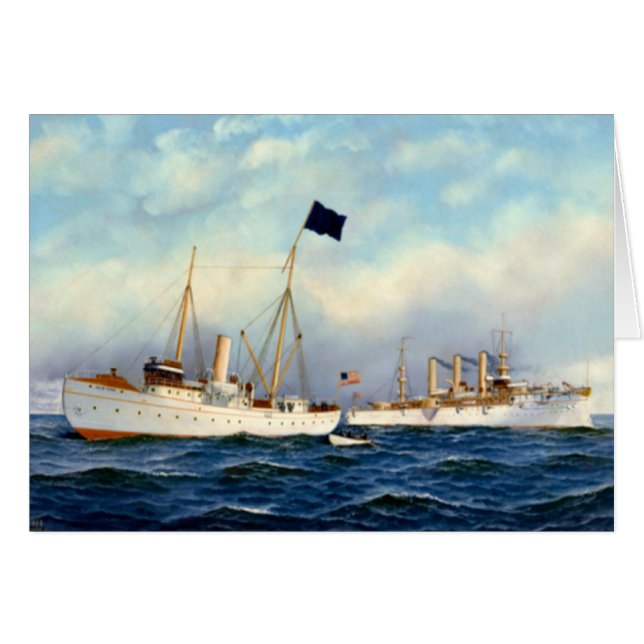 US Cruiser Brooklyn 1897 (Front Horizontal)