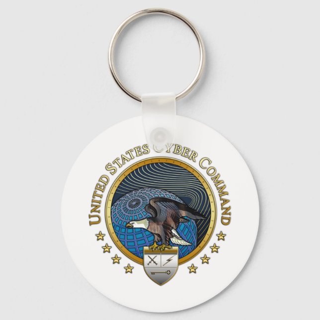 US Cyber Command Key Ring (Front)
