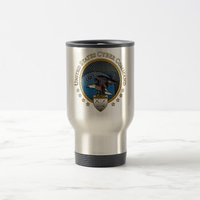 US Cyber Command Travel Mug (Center)