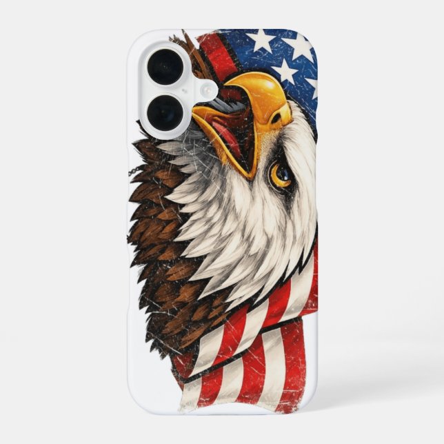 US Eagle iPhone 16 Case (Back)