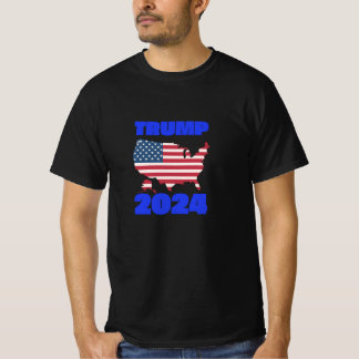 US Election 2024 Trump Republican Supporter T-Shirt