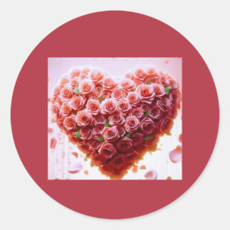 Us_fashion classic round sticker