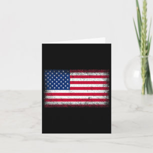 Us Flag 4th Of July Usa Flag American Flag Card