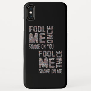 US Flag Black and White Vintage Retro Case-Mate iPhone Case