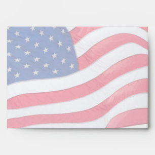 US Flag Colours Envelope