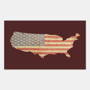US Flag & Country Stickers