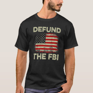 US Flag Defund the FBI Premium T-Shirt