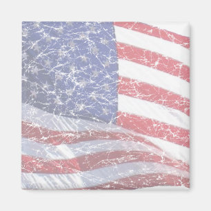 US Flag - distressed Magnet