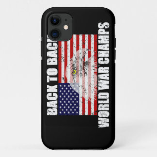 US Flag & Eagle World War Champs iPhone 5 Case